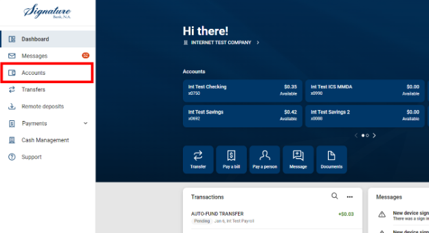 View and Download Transaction Information 1